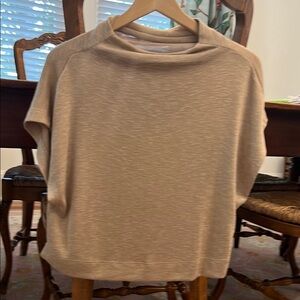 Anthropologie funnel neck sweater top